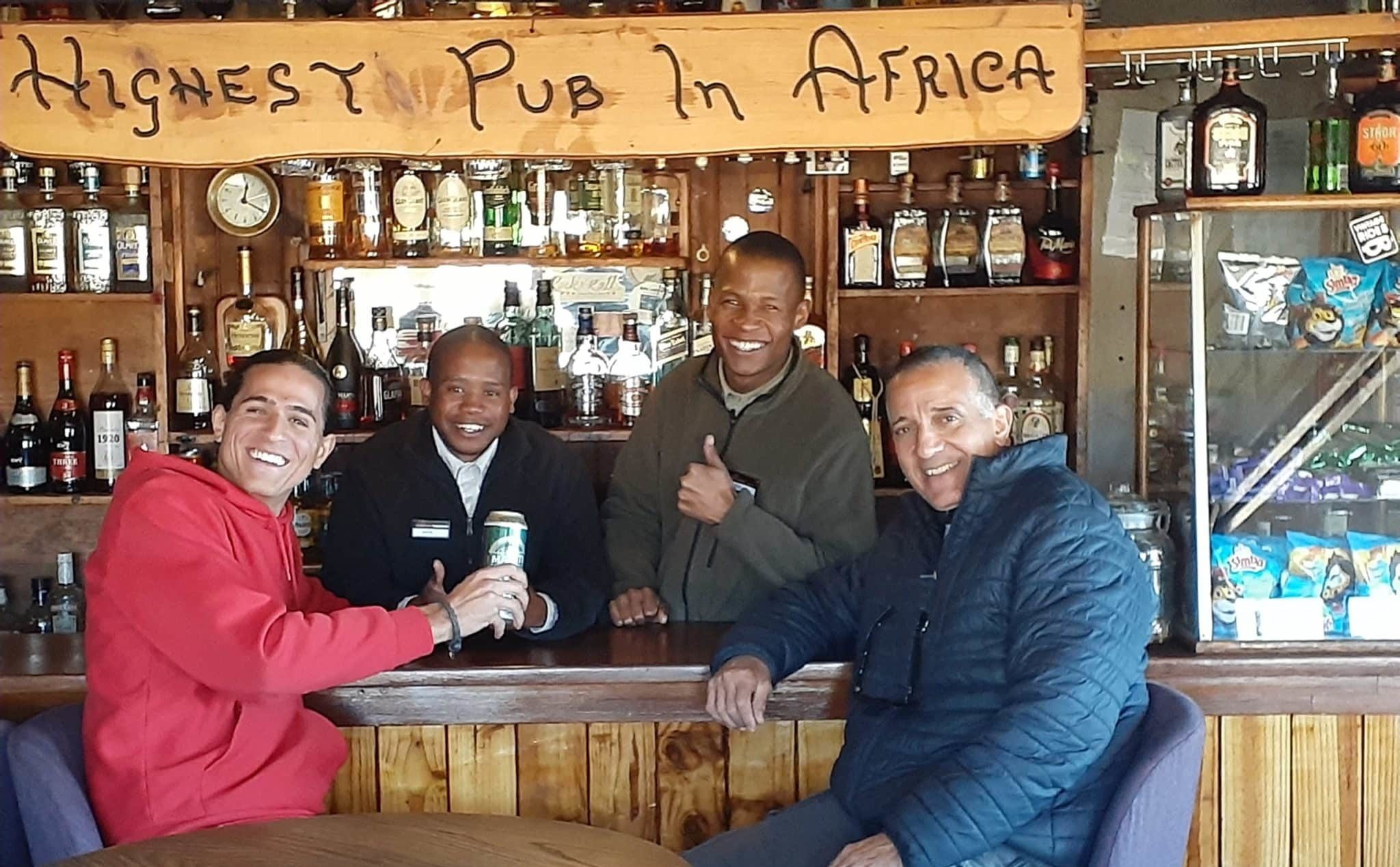 Guests at the Highest Pub